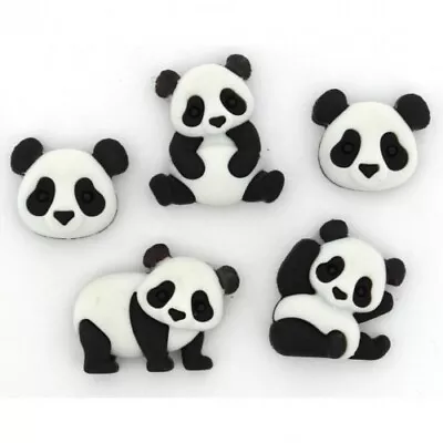 Buy Dress It Up Panda Pile Buttons  - Per Pack • 3.59£