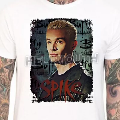 Buy Buffy The Vampire Slayer Spike T-shirt - James Marsters - Mens & Women's Sizes • 15.99£