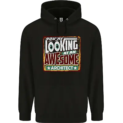 Buy Youre Looking At An Awesome Architect Mens 80% Cotton Hoodie • 19.99£