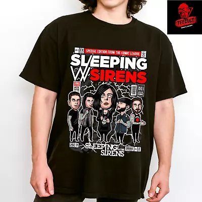 Buy Sleeping With Sirens Heavy Metal Rock Band Tee Unisex Heavy Cotton T-Shirt S–3XL • 22.58£