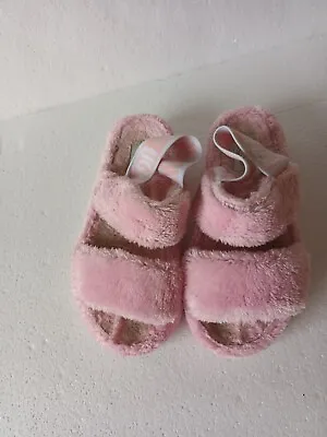 Buy UGG Women's Pink Oh Yeah Slide Slippers Size UK 4 • 8.99£