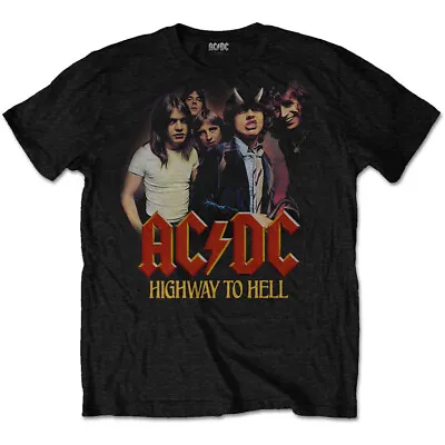 Buy AC/DC Highway To Hell Band Black T-Shirt OFFICIAL • 14.99£