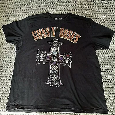 Buy Guns N' Roses - Appetite For Destruction Black T Shirt X Large  • 5£