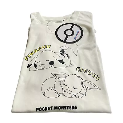 Buy Pokemon Eevee Pikachu Graphic T-shirt  JP Limited  Donki LL Size Pokémon Rare • 37.80£