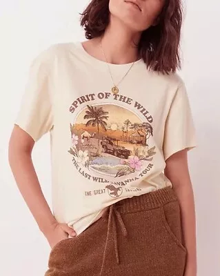 Buy Spirit Of The Wild Basic T-shirt Summer Retro Hippie O-neck Short Sleeve Tee • 30.48£