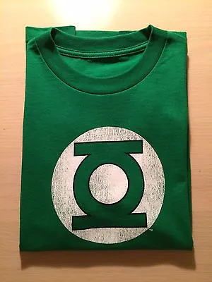 Buy DC Originals: Men's Green Lantern Distressed Logo T-Shirt - Small (BNWOT) • 10£