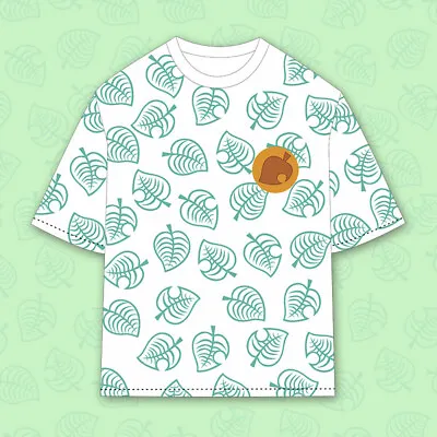 Buy Animal Crossing T-shirt Anime Graphic Tee Unisex Short Sleeved Summer Top S-3XL • 13.19£