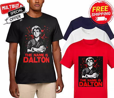 Buy Road House Dalton T-Shirt 1989 Movie Patrick Swayze Retro Fan Adults Kid Tee Top • 3.99£