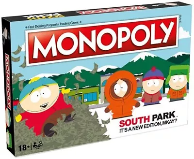 Buy Monopoly South Park /Boardgames - New Board Ga - J1398z • 45.46£