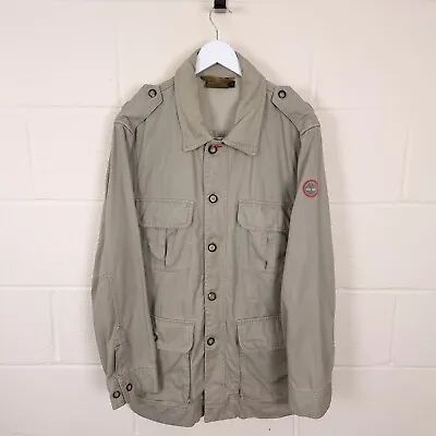Buy TIMBERLAND Weathergear Vintage Jacket Mens M Medium Military M65 M51 Cotton Y2K • 20.77£