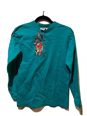 Buy Vintage Disney Lady And The Tramp Long Sleeve Shirt Size S The Disney Store • 38.42£