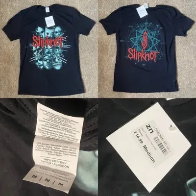 Buy Official BNWT M Mens Slipknot T-Shirt GILDAN Softstyle Metal Rock Band Tee NEW • 19.99£