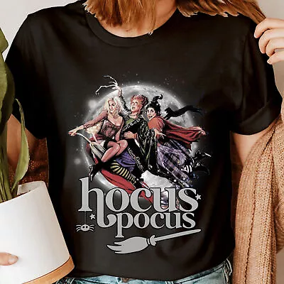 Buy Halloween T-Shirt Sanderson Sisters Hocus Pocus Spooky Womens T Shirts Top #UJG7 • 6.99£
