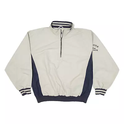 Buy CUTTER & BUCK Mens Pullover Jacket Beige XL • 24.99£