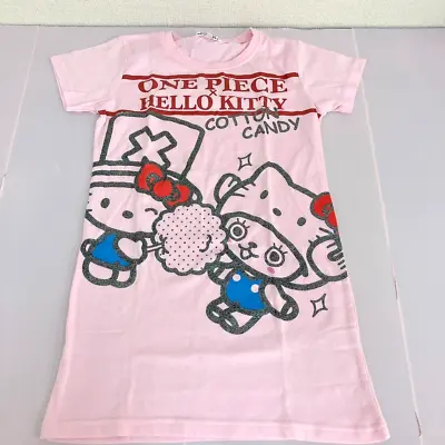 Buy Sanrio Hello Kitty ONE PIECE Tony Tony Chopper T-shirt Collaboration Pink Rare • 61.57£