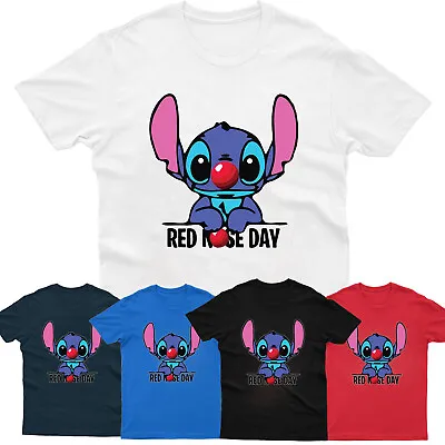 Buy Red Nose Day Funny Kids Tshirt Family Matching RND Charity Unisex Gift T-shirt • 7.99£