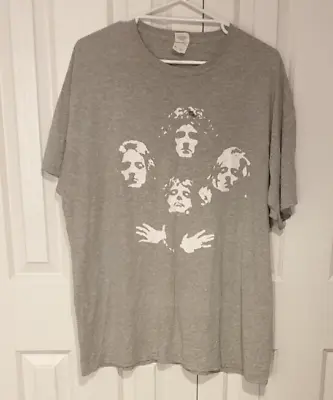 Buy QUEEN Bohemian Rhapsody Cover Art Print T-Shirt Colour Is Grey Size Is Men's 2XL • 4.06£