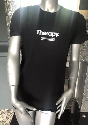 Buy 🐆Naughties Y2K Gildan Therapy Every Thursday Ink Tshirt Size Medium🐅 • 3.99£