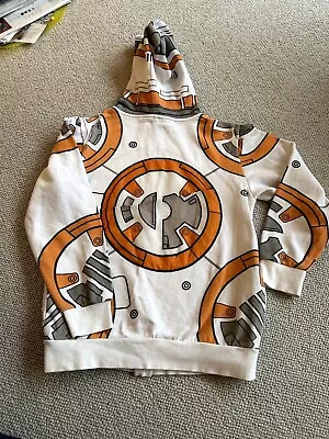 Buy Bebe 8 Star Wars Zip-up Hoodie Sweatshirt Age 8-10 • 2£