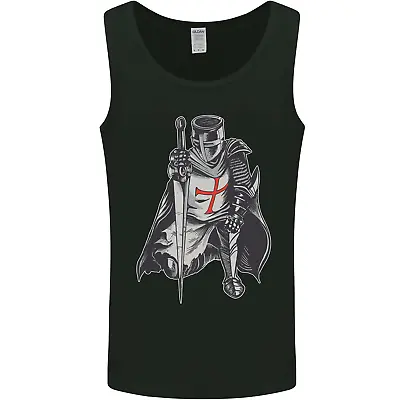 Buy A Nights Templar St Georges Day England Mens Vest Tank Top • 10.49£