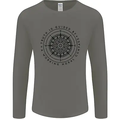 Buy Truth Is Guided By A Morale Compass Mens Long Sleeve T-Shirt • 12.99£