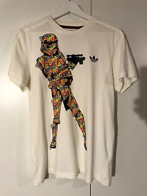 Buy RARE Limited Edition Adidas Originals Star Wars Storm Trooper T-Shirt SMALL • 75£