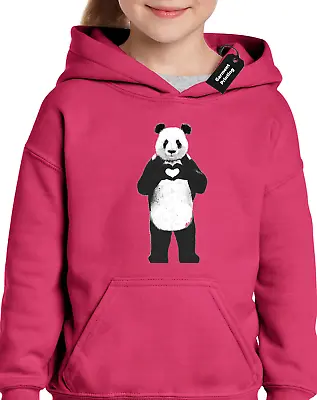 Buy Panda Love Kids Hoody Hoodie Cute Animal Design Childres Boys Girls Gift Idea • 14.99£