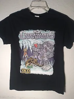 Buy The Expendables 2019 Yeti Strikes Back Winter Blackout Reggae Tour T-Shirt S • 3.94£