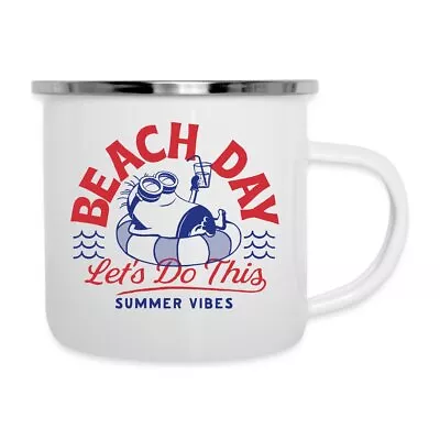 Buy Minions Merch Phil Beach Day Licensed Camper Mug, One Size, White • 22.72£