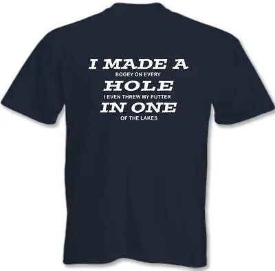 Buy Golf T-Shirt I Got A Hole In One Mens Funny Golfing TEE TOP • 8.98£
