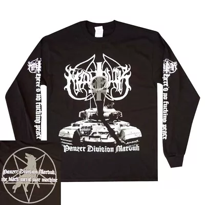 Buy Marduk Panzer Division Long Sleeve Shirt S-XXL Official Black Metal Band Merch • 31.42£