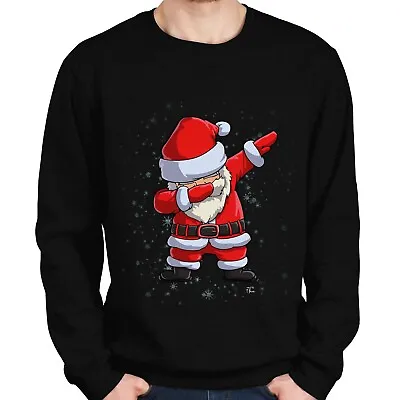 Buy 1Tee Mens Santa Dabbing Dab Sweatshirt Jumper • 19.99£
