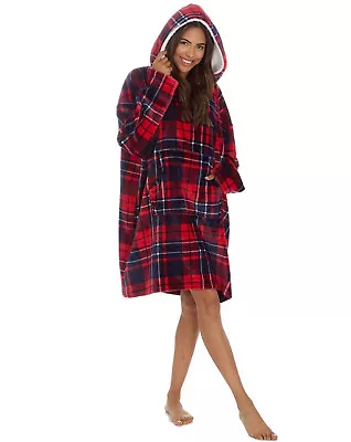 Buy Ladies Huggable Hoddie Supersoft Oversize Long Sleeve Warm & Cosy Blanket Hoodie • 24.99£