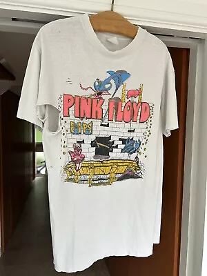 Buy Vintage Pink Floyd World Tour 1994 Single Stitch T Shirt XL Rare Front + Back • 0.99£