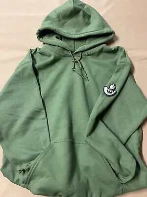Buy Rifles Green Hoodie With Hook And Loop Patch Sewn On Left Sleeve • 25.95£