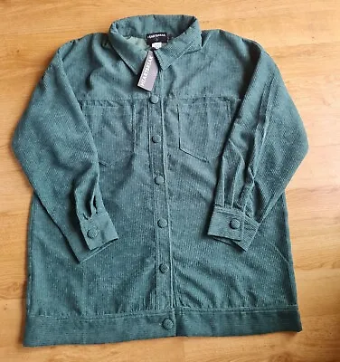 Buy Ladies Green Heartbreak Corduroy Jacket Size 14 Bnwt • 17.95£