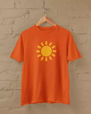 Buy SUNNY WEATHER SYMBOL T-SHIRT (mood Sun Happy Summer Smile Mental Health Be Kind) • 14.99£