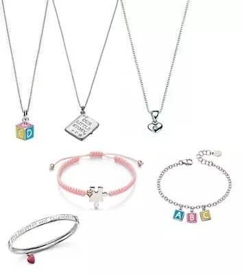 Buy Children Pendant Chain Necklace 925 Sterling Silver Jewellery, Bracelet • 9.99£
