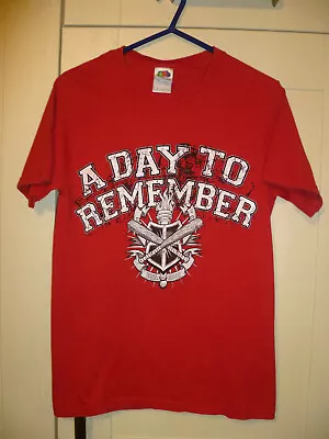Buy A Day To Remember -  What Separates Me From You Tour 2011  Red T-shirt (s)   • 7.99£