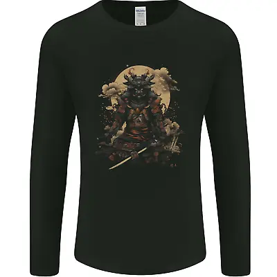 Buy Full Armour Fantasy Samurai Warrior Mens Long Sleeve T-Shirt • 11.99£