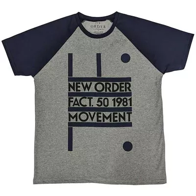 Buy New Order Movement Raglan T Shirt • 17.95£