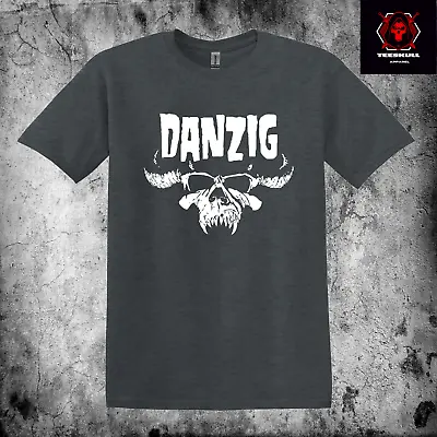 Buy Danzig Heavy Metal Rock Band Retro Tee Heavy Cotton Unisex T-SHIRT S-3XL 🤘 • 23.54£