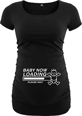 Buy Maternity T-Shirt Pregnancy Women Ladies  Baby Now Loading Gift Top Tee • 12.99£