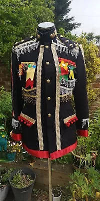 Buy Royal Artillery Dress Jacket Customized Like Sgt Pepper/mad Hatter Jacket • 25£
