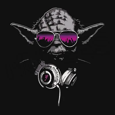 Buy DJ Yoda Jedi Master Inspired Hip Hop Music Mens Ladies Kids T-Shirts Vest S-XXL  • 12.09£