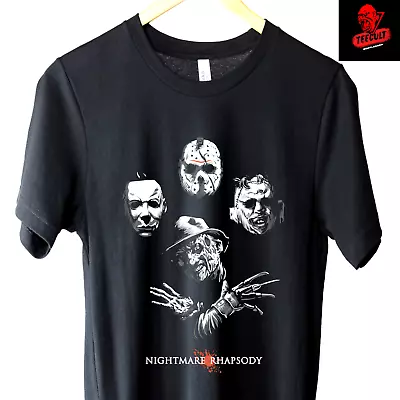 Buy  Nightmare Rhapsody  Queen Horror Movie Halloween Funny Unisex T-Shirt S–3XL 🎃 • 23.78£