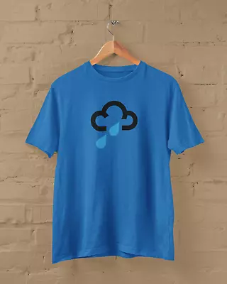 Buy RAINY WEATHER SYMBOL T-SHIRT (moody Cloudy Funny Cool Emotion Mental Health Cool • 13.49£