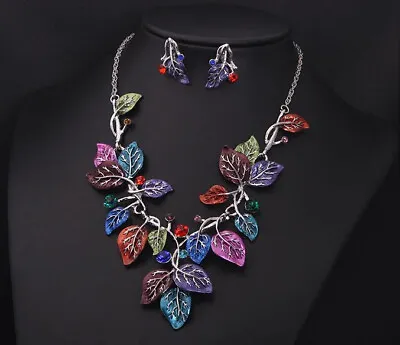 Buy Women Flower Necklace Tie Choker Natural Boho Jewelry Gypsy Bohemian Ethnic Gift • 7.49£