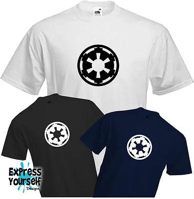 Buy STAR WARS EMPIRE - T Shirt, Jedi, Rebel, Force Awakens, Badge, Logo , Pin, NEW • 9.99£