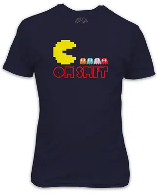 Buy Pacman Oh Sh*t On The Attack Black T-Shirt • 15£